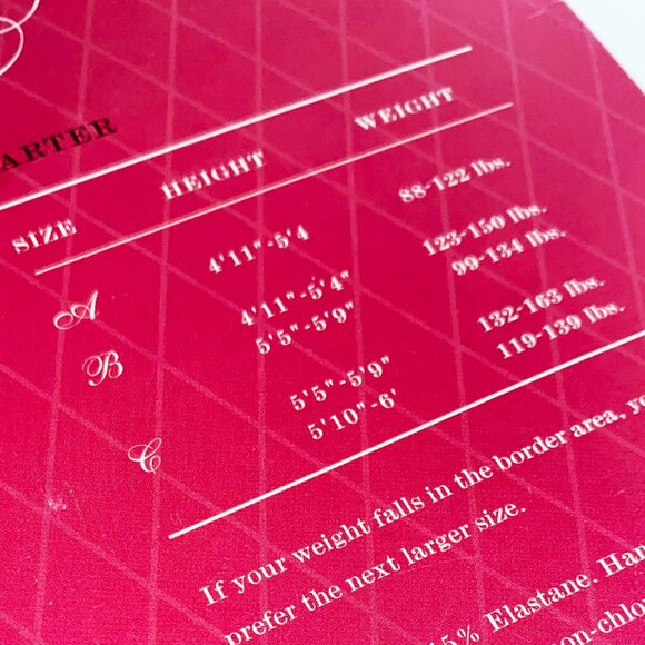 2 NEW VICTORIAS SECRET PANTYHOSE 1 BLK FAUX GARTER & 1 NUDE/BLK FAUX THIGH HIGH - Picture 5 of 9